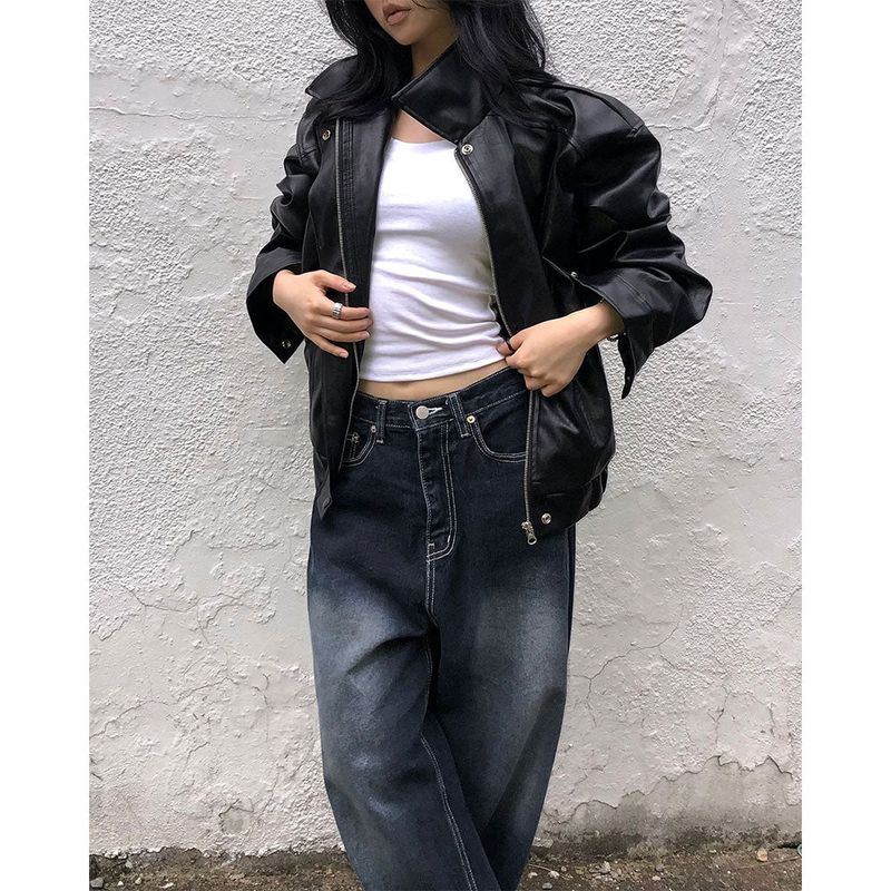 Sio Leather Jumper