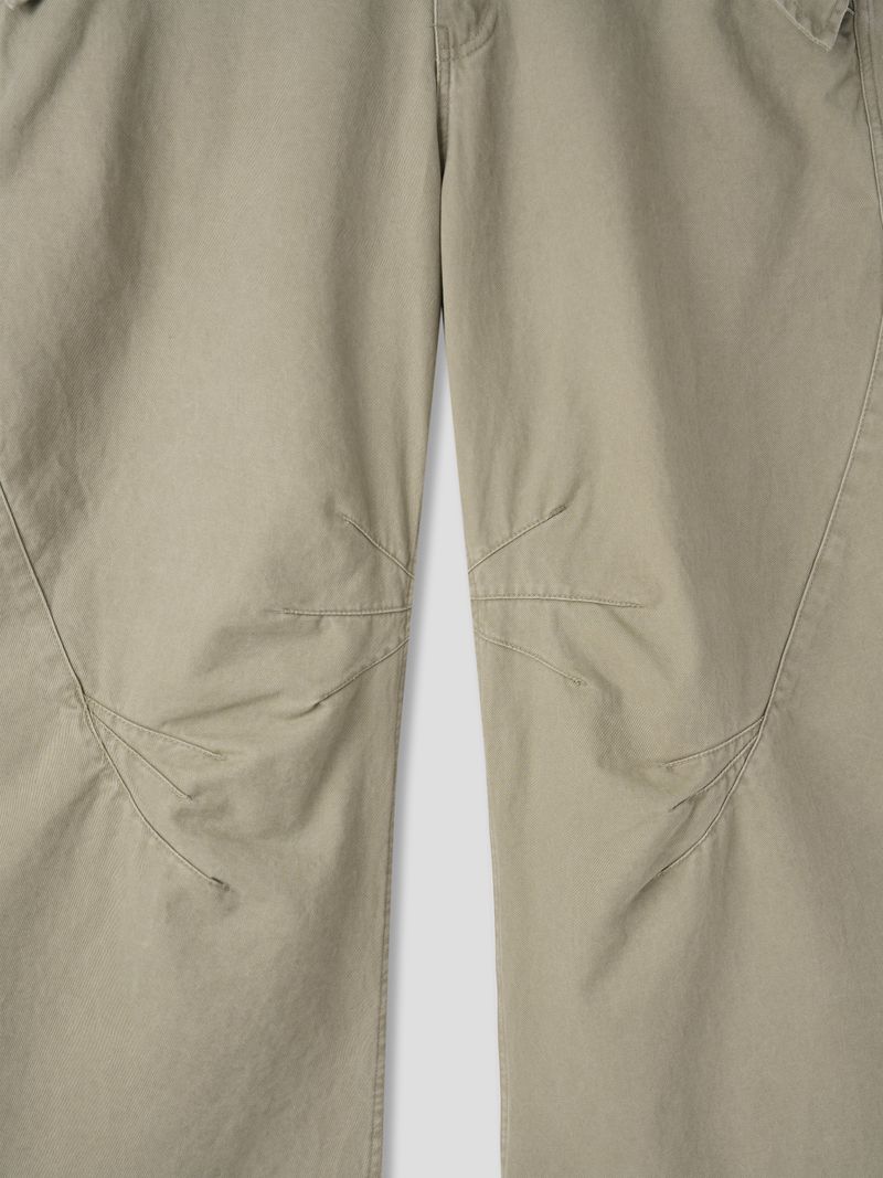 Arthur pin curved pants