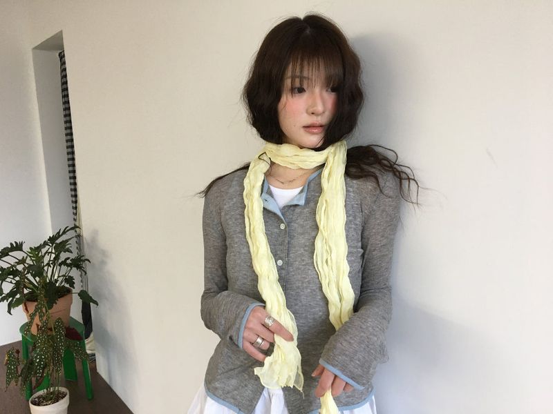 De Nuit Wave Scarf (3color)