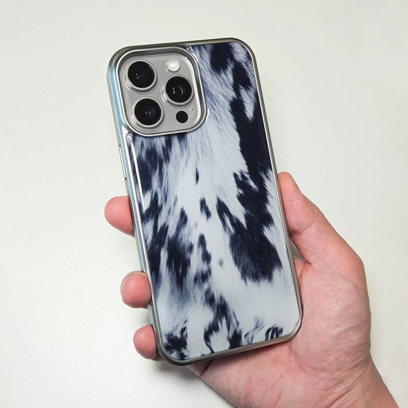 Classic Cowhide Phone Case CoolGray (SV_Epoxy)