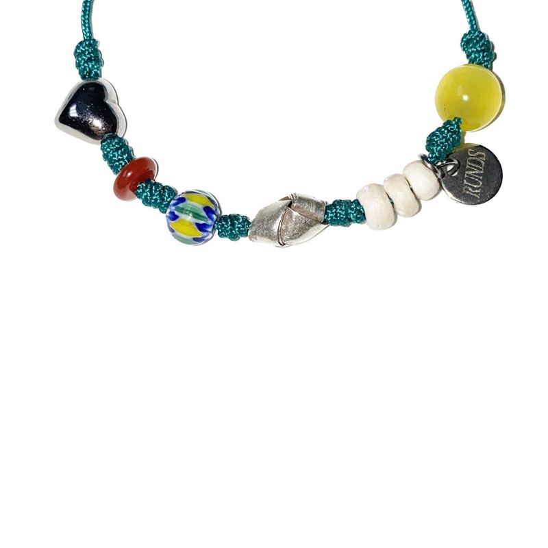 blue-green gemstone bracelet 