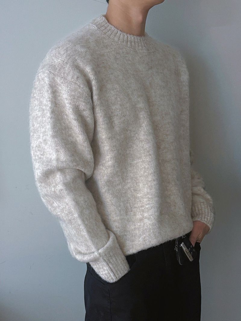 ASCLO Ange Hairy Knit (4color)