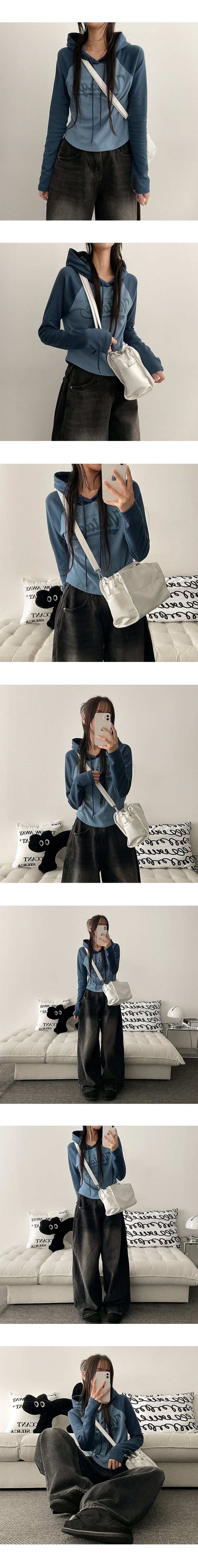Play color raglan hoodie