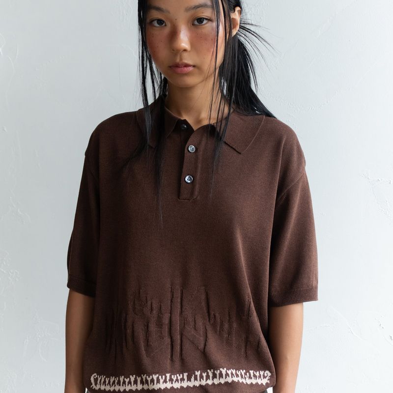 Sylvan polo shirt / Brown