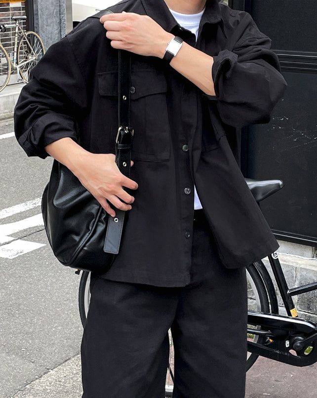 Berry Pocket Shirt Jacket
