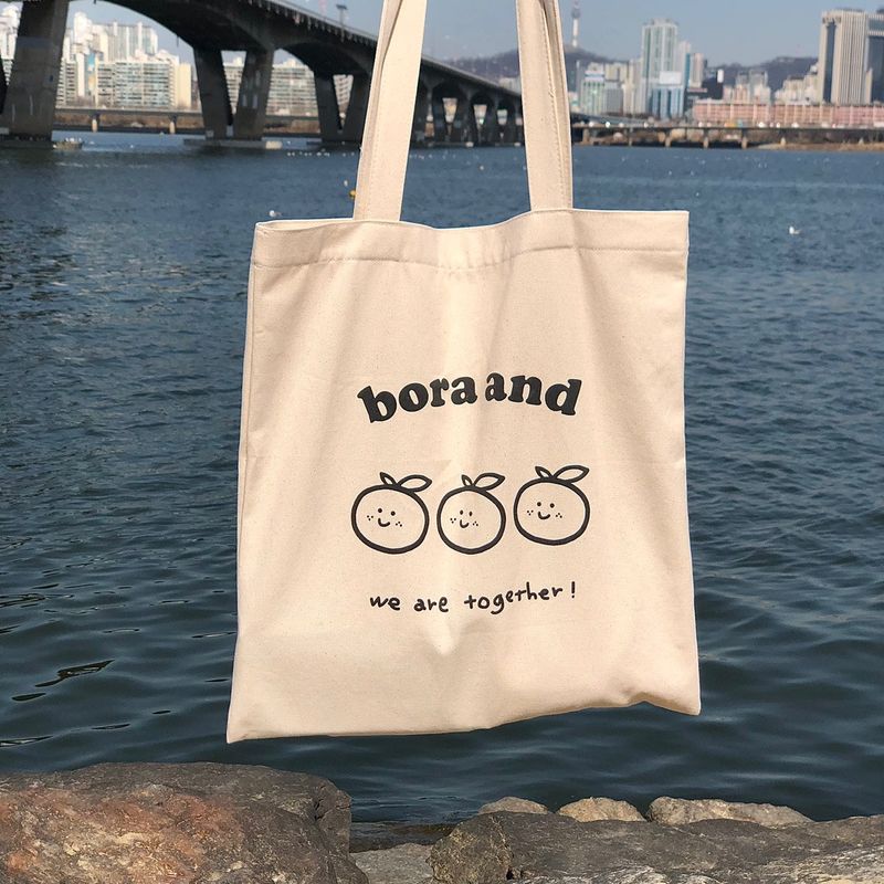 Tangerine eco bag
