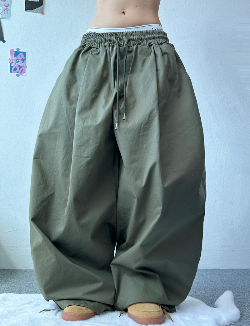 CCORTTI（コルッティ）の「Y-D OVER BALLOON COTTON PANTS🩶🖤💚 - 3 COLORS（Pants）」