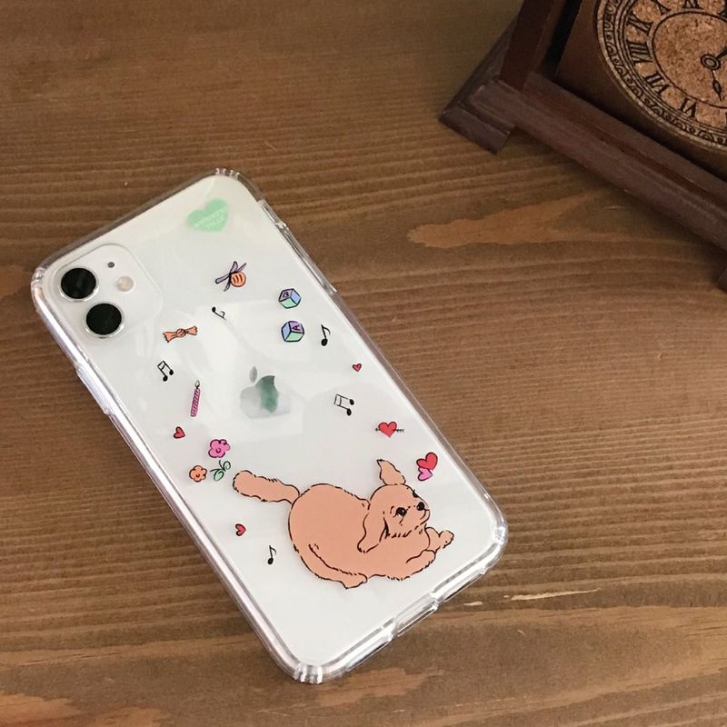 WHISKERSVILLE（ウィスカースビル）の「[MADE]ココパピージェリーハードケース（スマホグッズ/小物）」