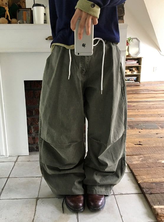 BAON（バオン）の「[unisex] Dmit Parasute String Wide Pants（Pants）」