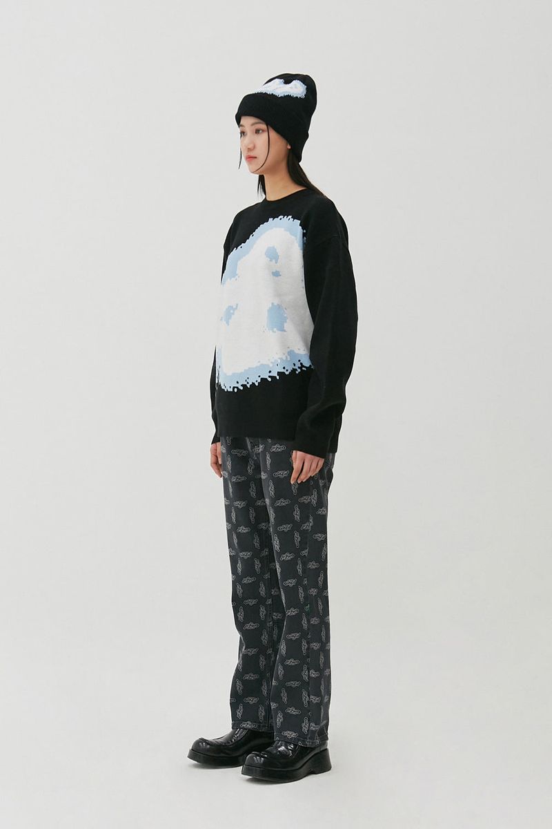 FLIP Jacquard Knit_Black