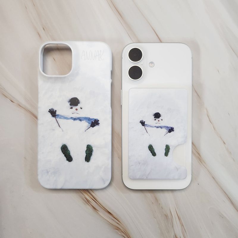 [dear, snowman hard case]
