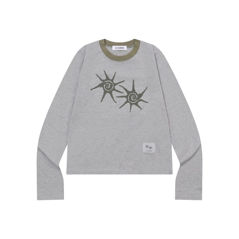 SOLUNA R-NECK LONG SLEEVE T (3COLOR)