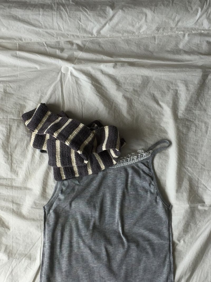 Pinco Striped Knit Muffler (3 Colors)