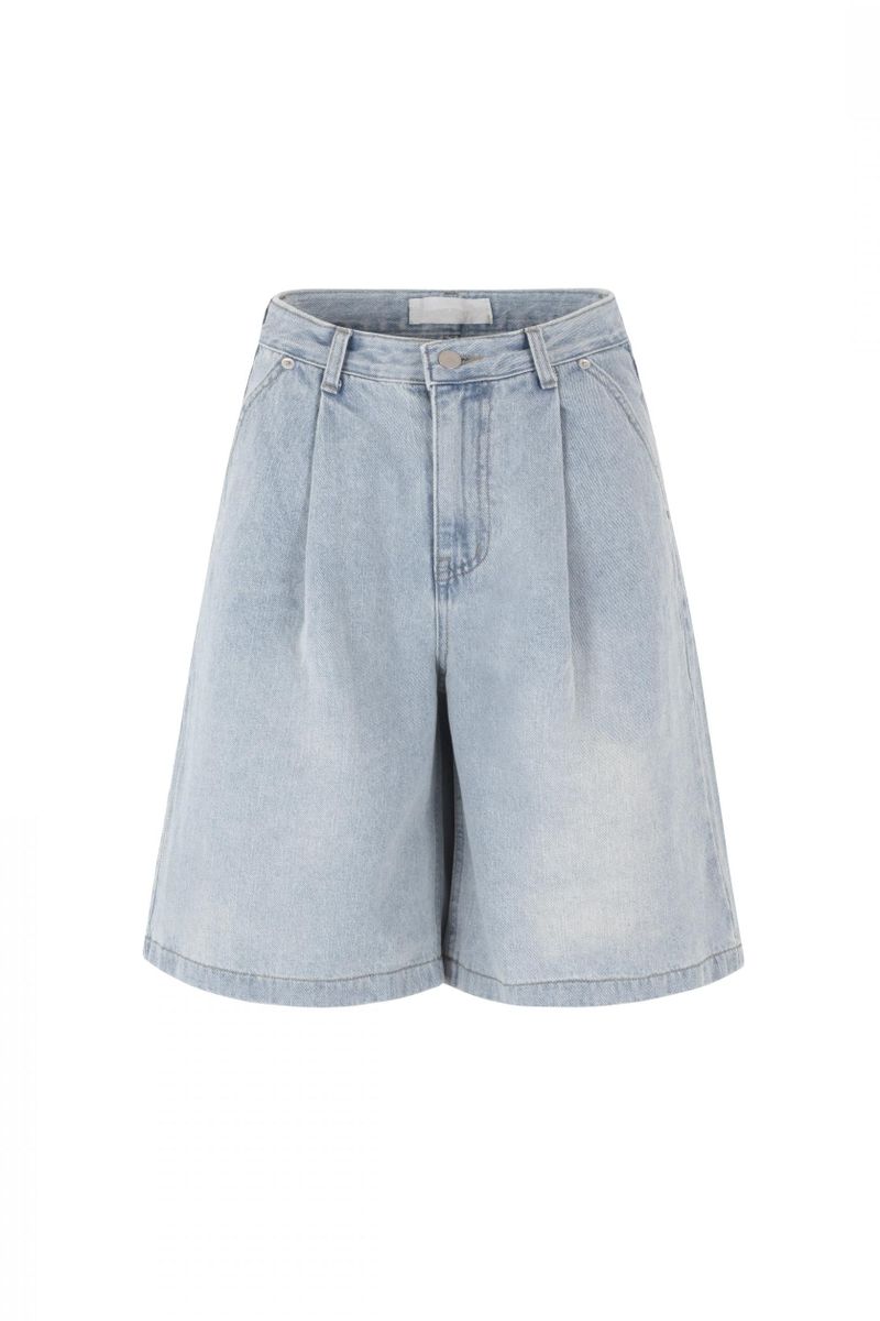 Caracola denim half pants