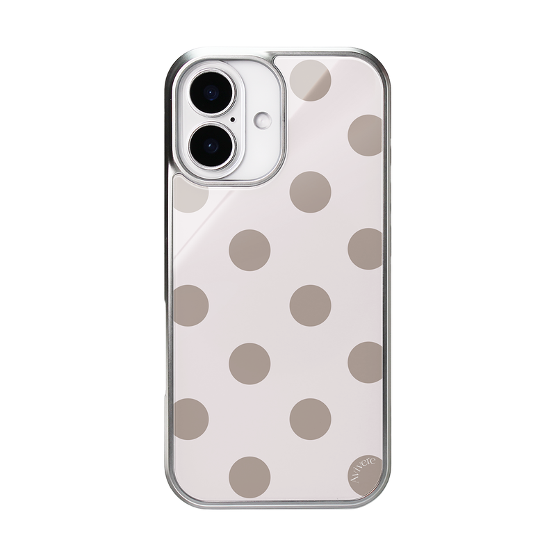 Avivere（アビベール）の「[MADE]ドットグラスシルバー(lightpinkbrown)（スマホグッズ/小物）」