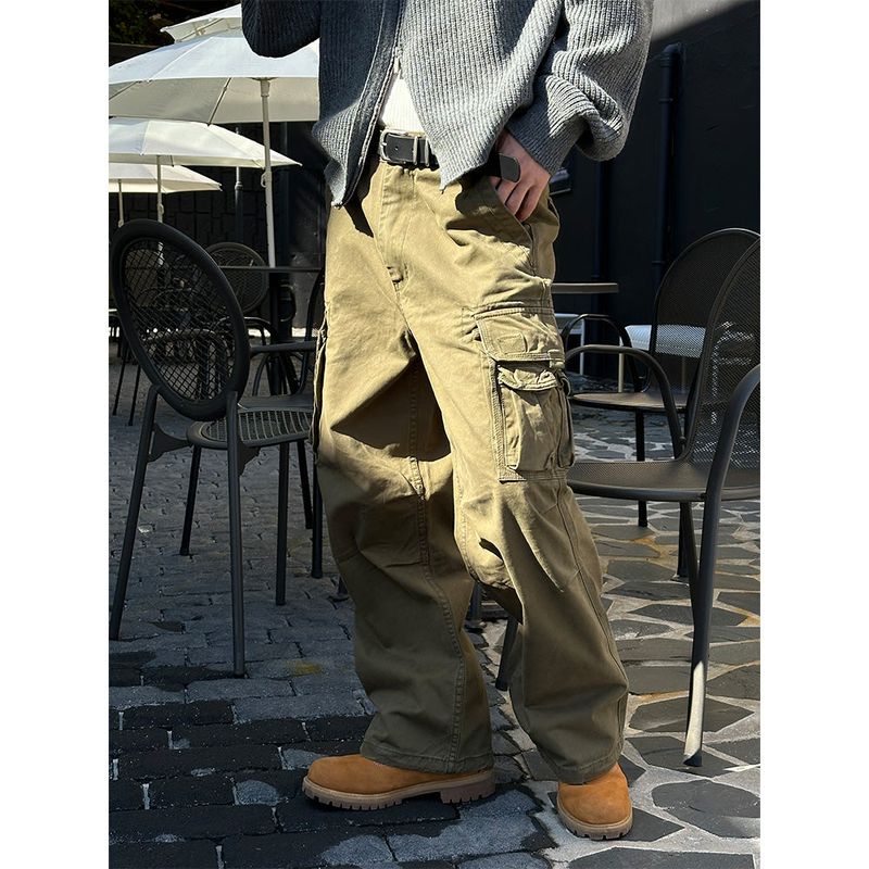  [Unisex] Double cargo stitch pants(3color)
