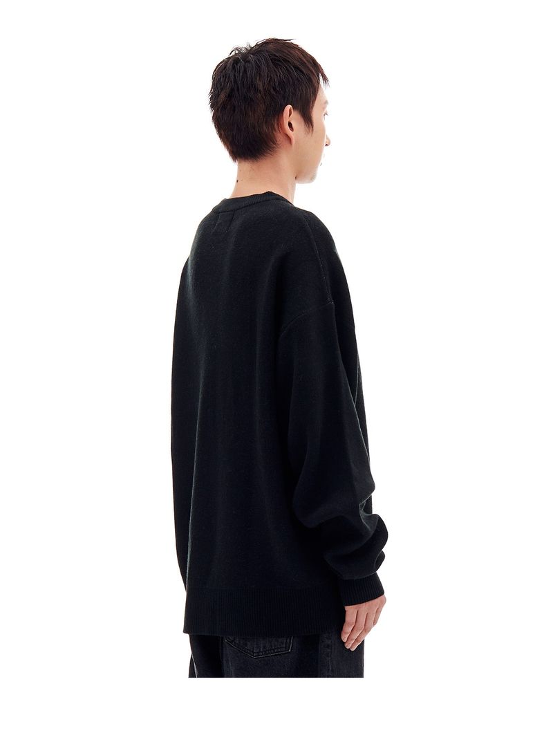 939 LOGO KNIT (BLACK)
