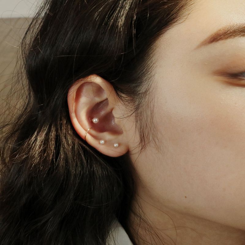 [single earcuff]14K GOLD-FILLED EARCUFF