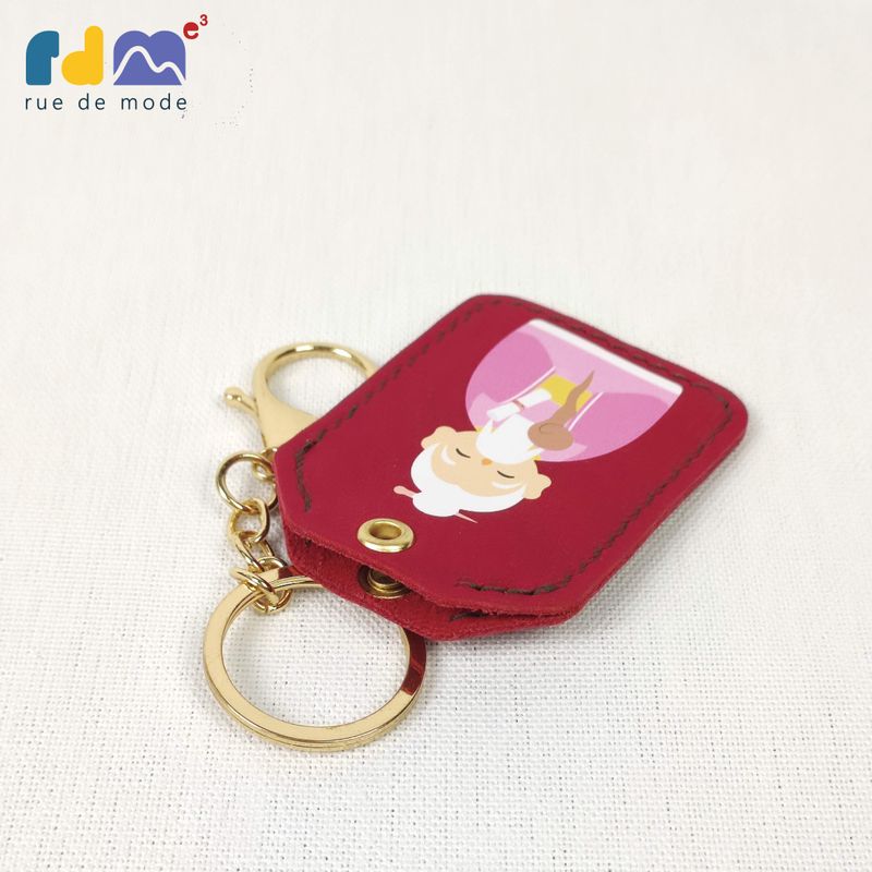 Genuine Leather Safety Amulet Case