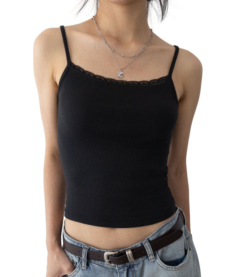 Manda Lace Crop Tank Top