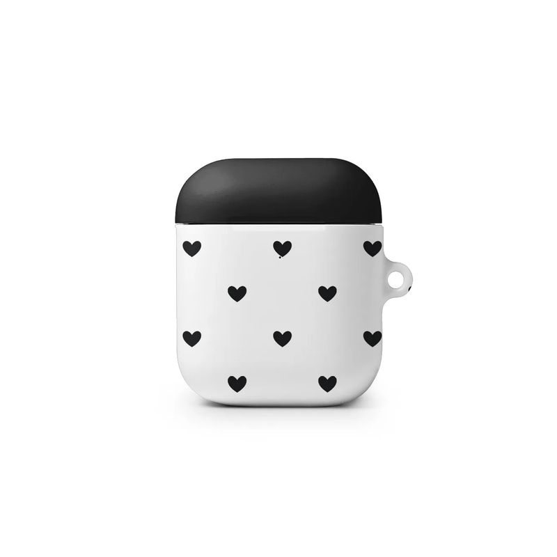 black love dot AirPods case