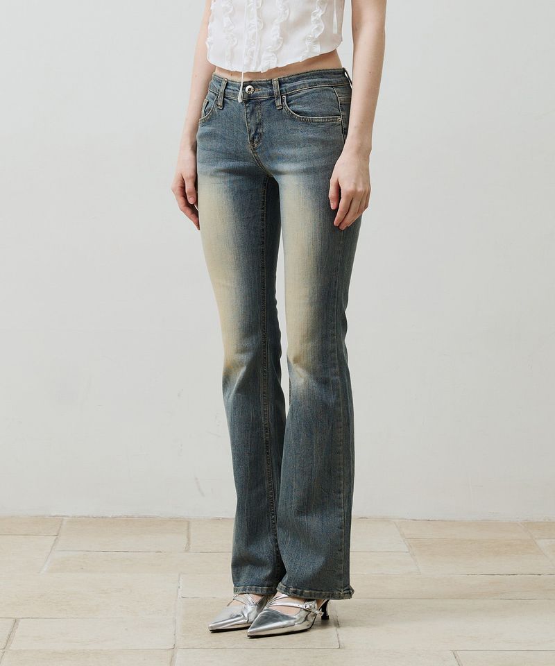 CIEL BOOTCUT DENIM PANTS / LIGHT BLUE
