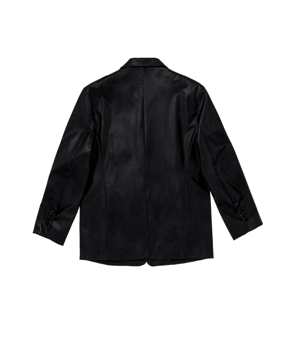 Low Classic Leather Blazer Jacket