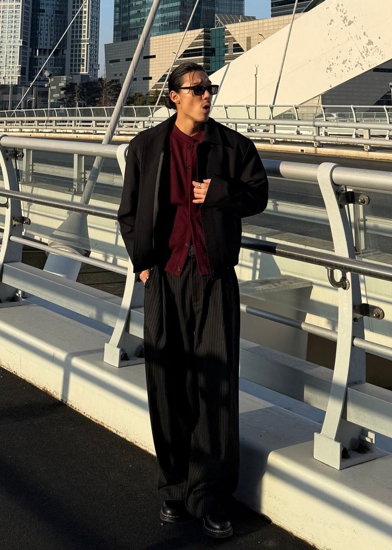 シングルクロップジャケット(3COLOR)