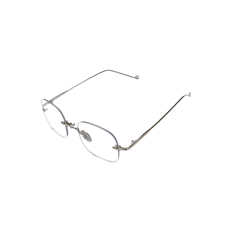 SQUARE RIMLESS GLASSES