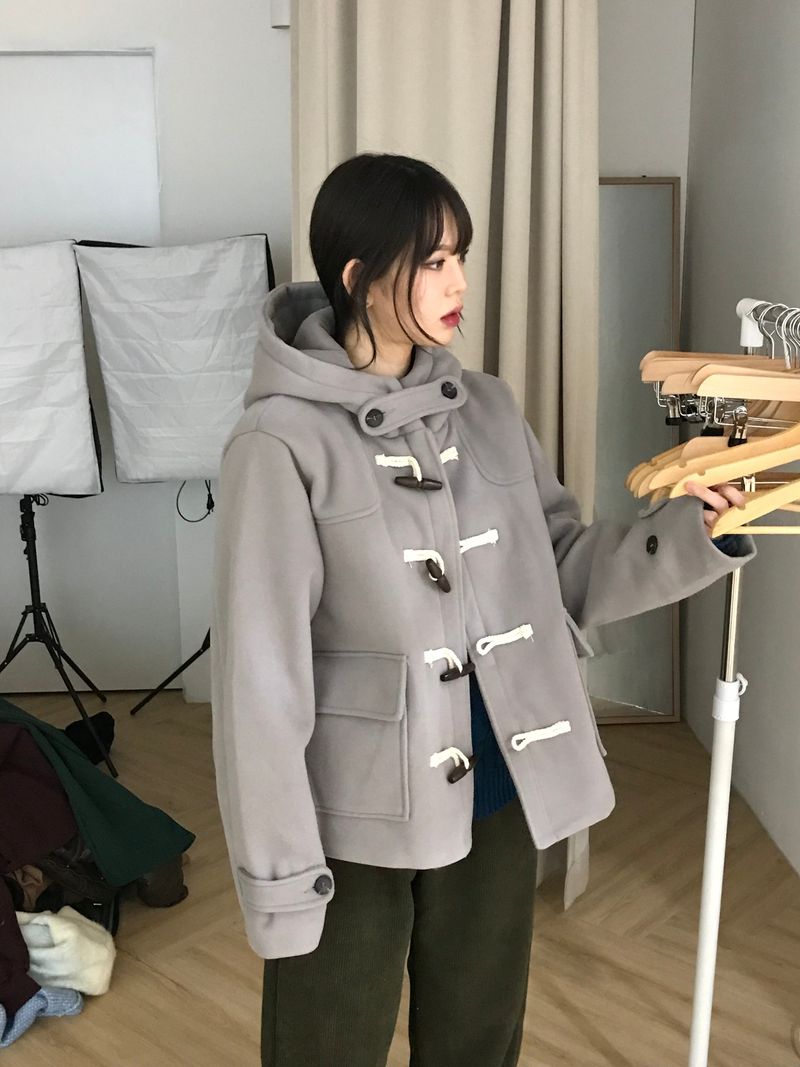 Pleasure duffle short coat