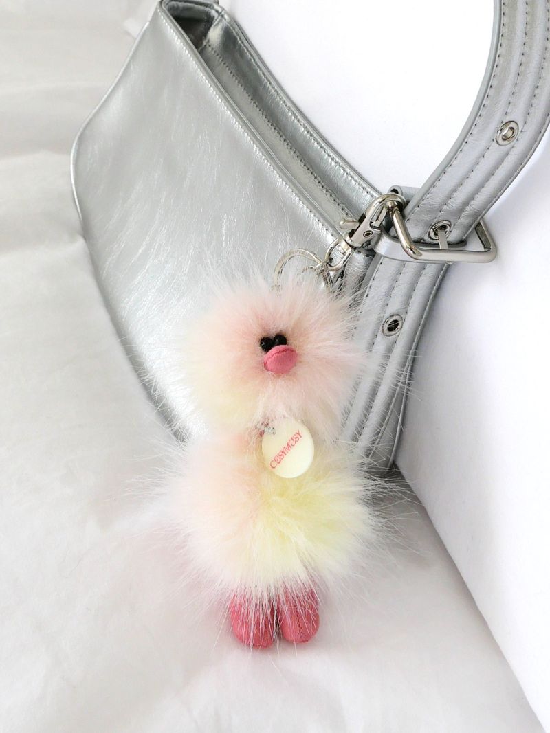 Cosymosy Mini Bird Keyring - Rainbow