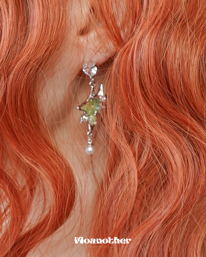 [925 Silver Post]JULIE EARRING