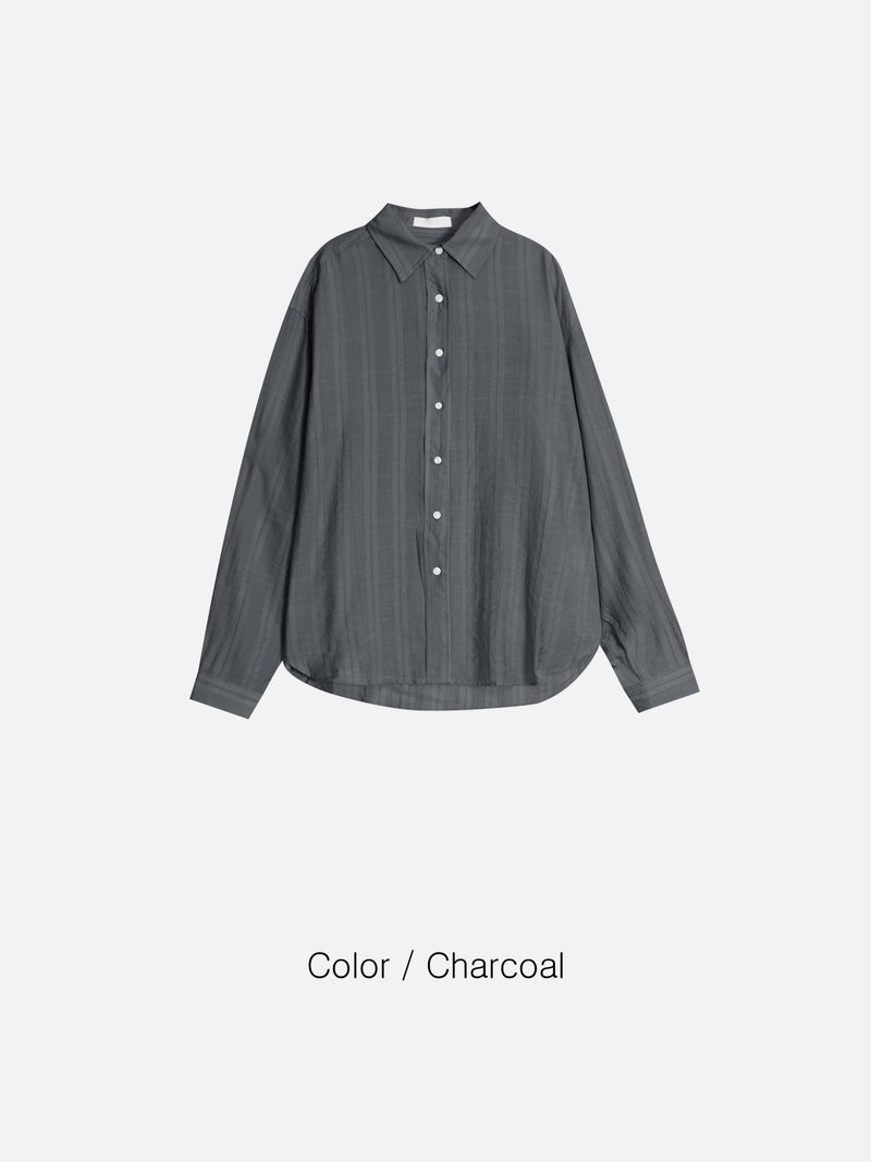 Haru Striped Silk Shirt