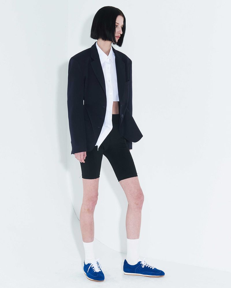 DOZI - Pinched Tailored Jacket _ Dark Navy