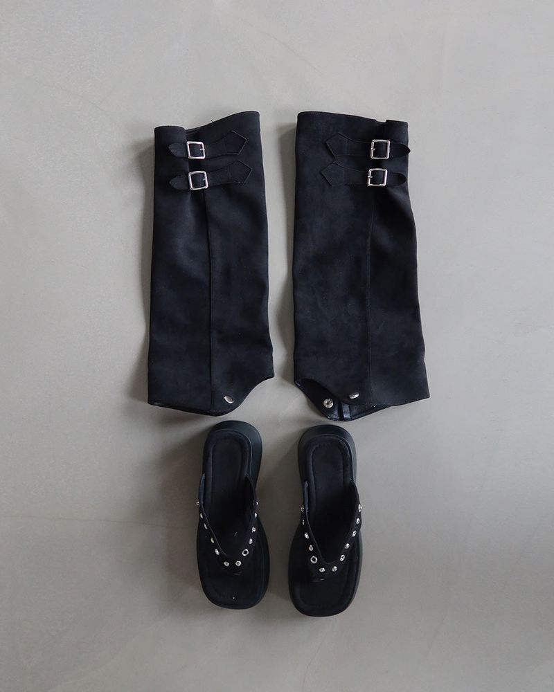 Warmer Detachable 6 cm Whole Groove Zoological Long Boots