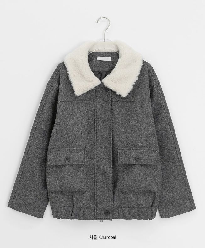 Pilance Quilted Fur Collar Jacket