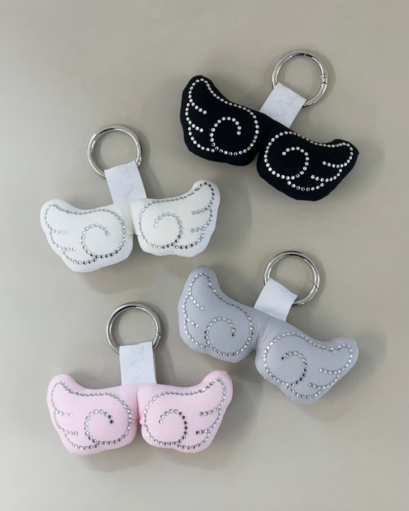 [MADE] Twinkle cushion keyring - wings