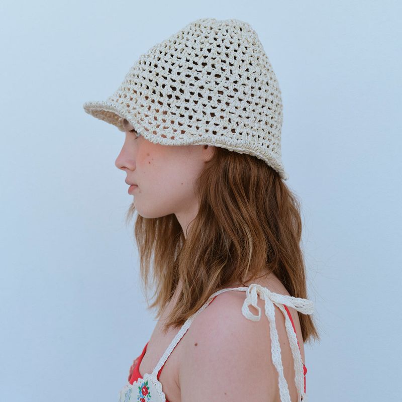UNEVEN KINT BUCKET HAT
