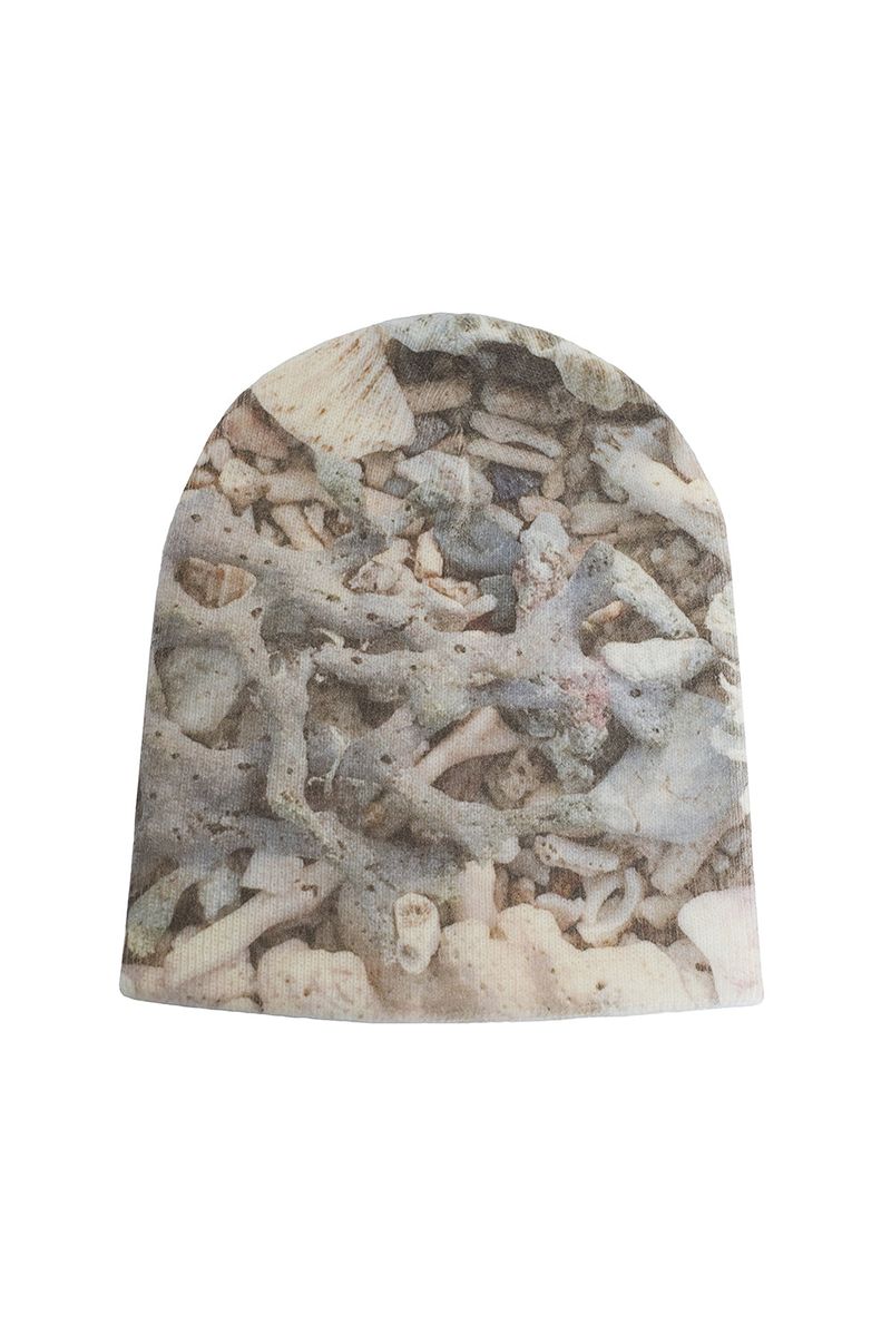 PRINTED BEANIE - SHELL