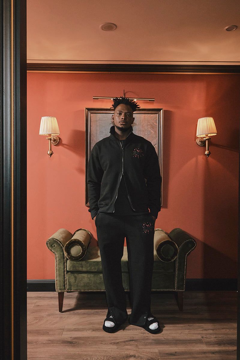 PACINO TRACK PANTS (BLACK)
