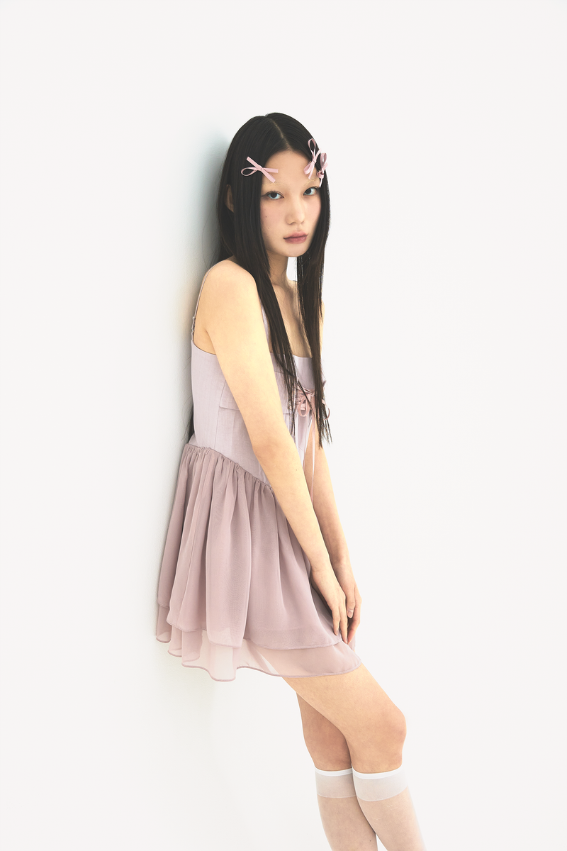 Bustier dress Pink