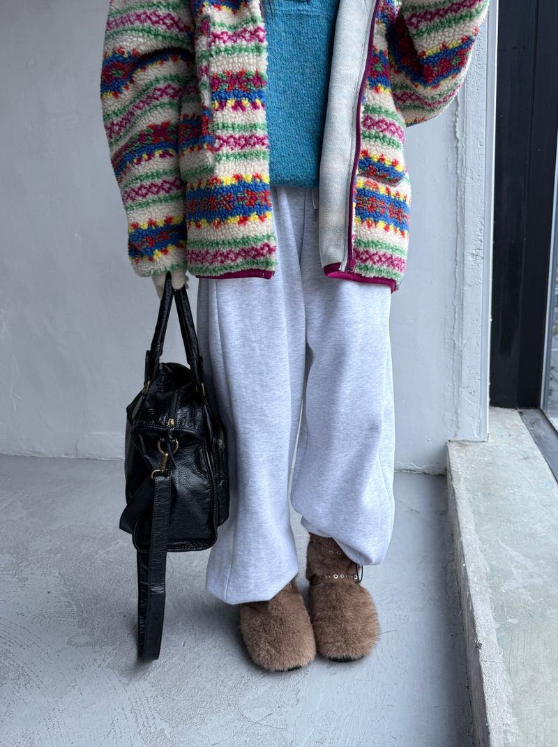 belt sweat pants