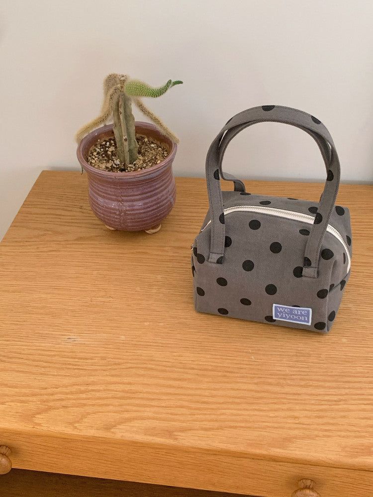 Handy pouch (gray dot)