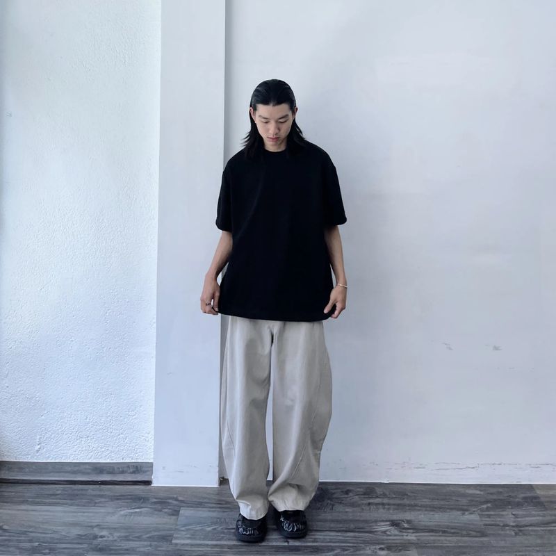 Boxy Textured Heavyweight Tee