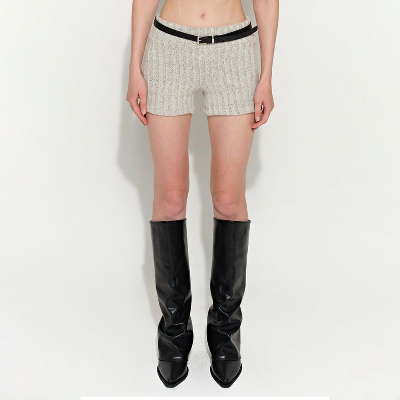 Brighten（ブライトン）の「Knit Shorts Ivory（Pants）」