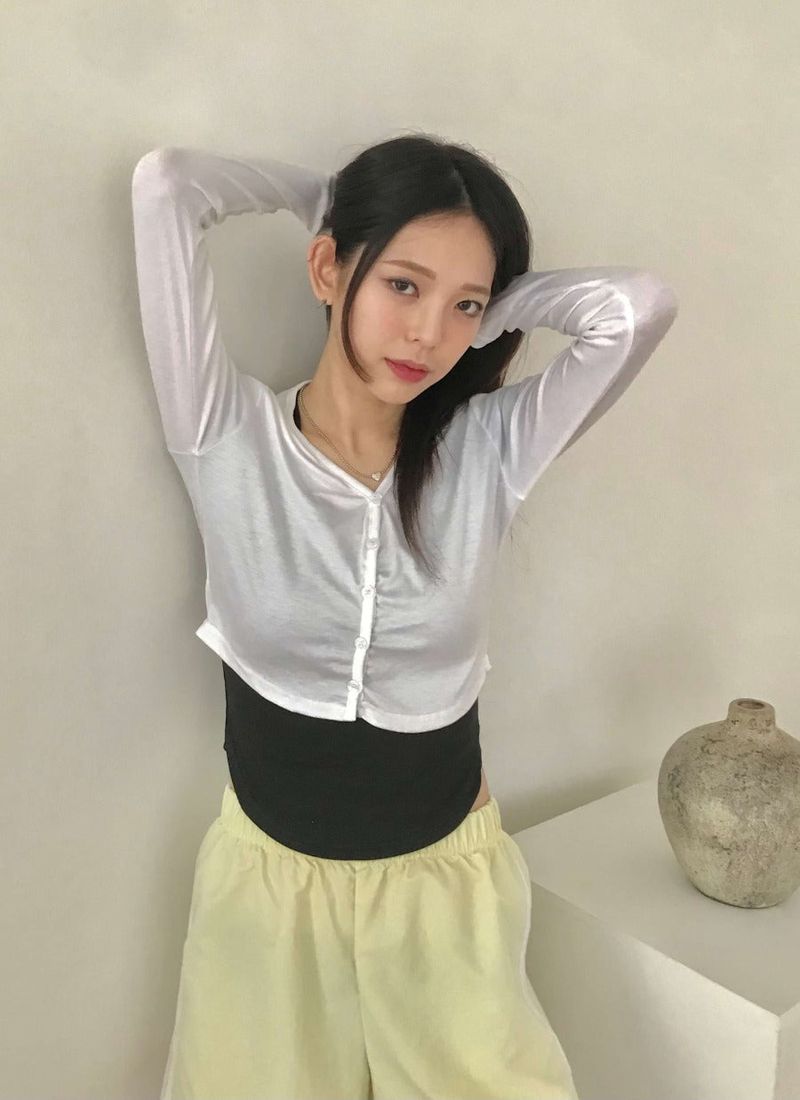 Arco iris（アルコイリス）の「Dazzling cardigan（）」