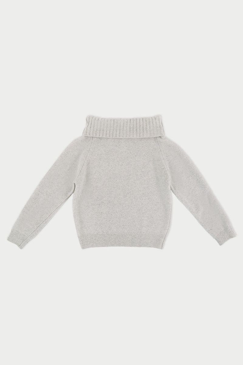 Lissom off-shoulder knit_oatmeal