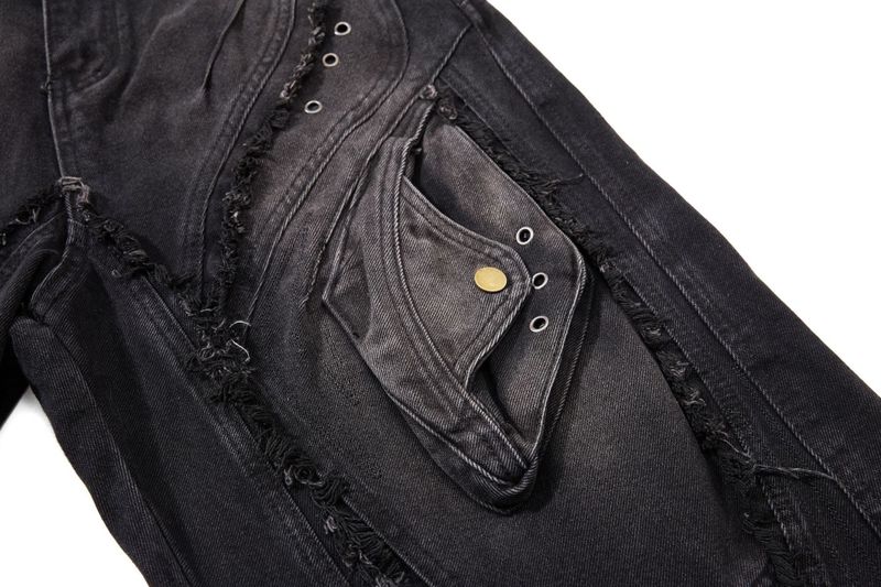 Kairo Destroyed Wide Denim