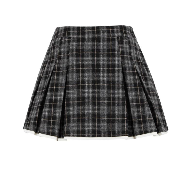 13DE MARZO Clothes Hanger Pleated Skirt