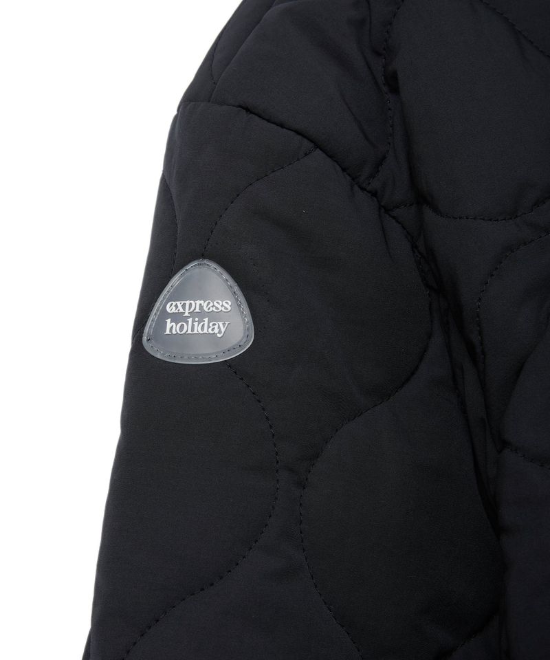 Wave Quilting Jacket_Black